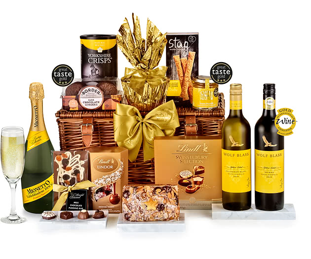 Gifts For Teachers Burford Hamper With Prosecco